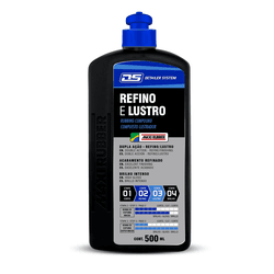 REFINO E LUSTRO 500 ML MAXI RUBBER - TOTAL TINTAS DISTRIBUIDORA