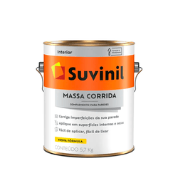MASSA CORIDA 5,7KG SUVINIL - TOTAL TINTAS DISTRIBUIDORA