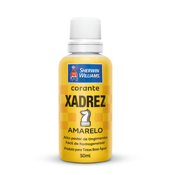 CORANTE AMARELO 50 ML XADREZ - TOTAL TINTAS DISTRIBUIDORA