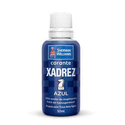 CORANTE AZUL 50 ML XADREZ - TOTAL TINTAS DISTRIBUIDORA