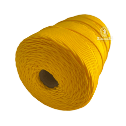Rolo de Corda 2mm 1kg Amarelo - Traias e Catiras | Todo tipo de traias e artigos em couro
