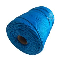 Rolo de Corda 2mm 1kg Azul - Traias e Catiras | Todo tipo de traias e artigos em couro