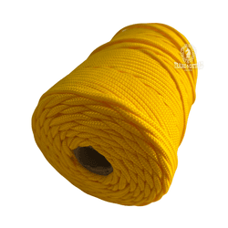 Rolo de Corda 3,5mm 1kg Amarelo - Traias e Catiras | Todo tipo de traias e artigos em couro