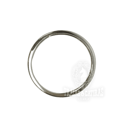 Argola Chata Inox N° 28 - Traias e Catiras | Todo tipo de traias e artigos em couro