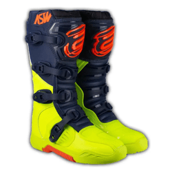 Bota Asw Image Enduro Trilha Motocross Offroad Sol... - Trilha Race