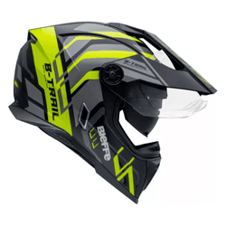 Capacete Bieffe B-trail Defender C/ Óculos On Road... - Trilha Race