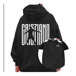 Moletom Graphic Canguru Jogador Cristiano Cr7 Rona... - UBSHOP