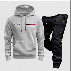Conjunto Moletom Paris Blusa Frio Masculina Femini... - UBSHOP
