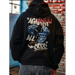 Moletom com Capuz Estampado na Moda Masculina com ... - UBSHOP