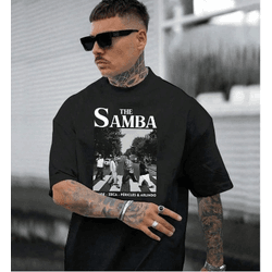 Camiseta Básica Zoeira Graphic Tee The Samba Faixa... - UBSHOP