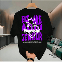 Camiseta Streetwear 100% Algodão Estampada Eis Me ... - UBSHOP