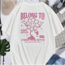 Camiseta Streetwear Belong To Own Style Lançamento... - UBSHOP