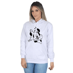 Moletom Feminino Estampado Minnie Blusa De Frio Ca... - UBSHOP