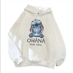 Blusa Moletom Lilo & Stitch Desenho Stitch Ohana M... - UBSHOP