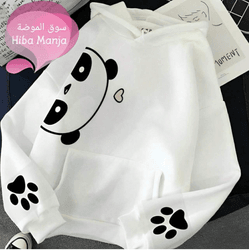Moletom Canguru Panda patas Casual Inverno Tendênc... - UBSHOP