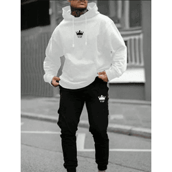 Conjunto Moletom + Calça Kit Vip Casual Masculino ... - UBSHOP