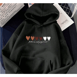 Moletom Feminino Corações Confortável Elegante Inv... - UBSHOP