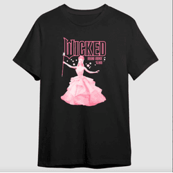 Camiseta Filme Wicked Básica Algodão Glinda Ariana... - UBSHOP
