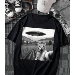 Camiseta casual masculina de manga curta com estam... - UBSHOP