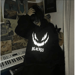 Moletom Blusa De Frio Blackss Capuz Casual Esporte... - UBSHOP