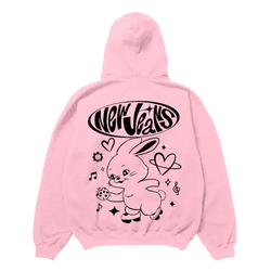 Moletom Canguru New Jeans Bunnies Kpop Blusão De F... - UBSHOP