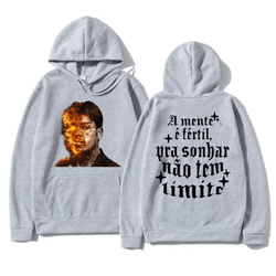 Moletom Estampado Mc Kevin Blusa De Frio Com Capuz... - UBSHOP