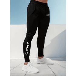 Calça Moletom Academia Masculina Modelo Slim Geht ... - UBSHOP