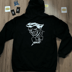 Moletom Estampa Huge Joker - PRETO - QUEIMA DE EST... - UBSHOP