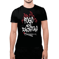 Camiseta `` FOGO NOS RACISTAS`` - PRETO - QUEIMA D... - UBSHOP