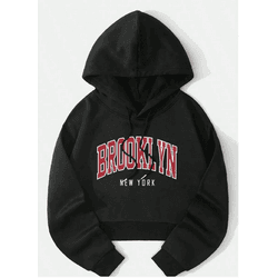 Cropped Moletom Brooklyn Feminino Casual - QUEIMA ... - UBSHOP