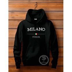 Moletom Milano Itália Estampa Frente Linha Premium... - UBSHOP