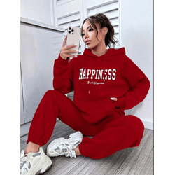 Conjunto Moletom Feminino Hapiness Tendência Inver... - UBSHOP