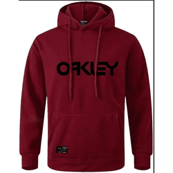 Moletom Okley Canguru Masculino - BORDO GG - QUEIM... - UBSHOP