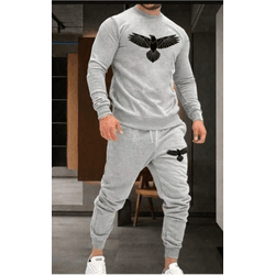 Kit Conjunto Moletom Gola Redonda+ Calça Masculino... - UBSHOP
