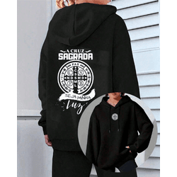 Moletom Canguru Senhor São Bento Jesus Luz Igreja ... - UBSHOP