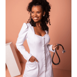 Jaleco Feminino Viena - Unic Coat's