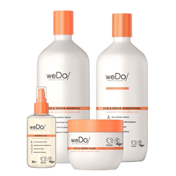 Wella Kit Wedo Rich Repair Sha e Cond 900ml + Masc + Oil - UNIKAPRO Cosmetics