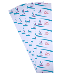 Papel Para Mechas Standard 11cmx47cm Com 120 Folhas Personalizado - UNIKAPRO Cosmetics