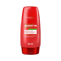 Forever Liss Condicionador Banho De Verniz Morango 200g - UNIKAPRO Cosmetics