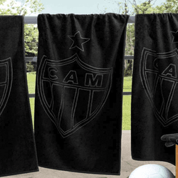 Bouton Toalha Banho Jacquard de Time - Atlético MG... - Universo dos Enxovais