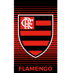 Toalha Banho Veludo de Time - Flamengo - 14901 - Universo dos Enxovais