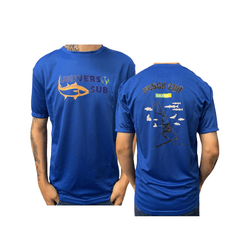 Camiseta Dryfit Azul - Universo Sub - UNI2768788 - Universo Sub