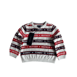 Suéter Tricô Tommy Hilfiger Listrado - 847 - USA PARA VOCÊ LOJINHA