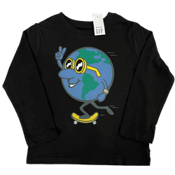 Camiseta Gap Infantil Planeta Preta - 3336 - USA PARA VOCÊ LOJINHA