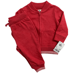 Conjunto Moletom Oshkosh Goiaba - 3419 - USA PARA VOCÊ LOJINHA