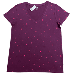 Blusa Decote Estrela Gap Feminina - 1350 - USA PARA VOCÊ LOJINHA