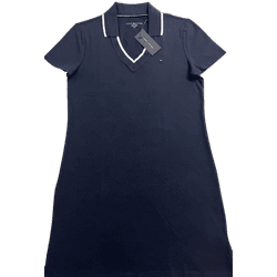 Vestido Tommy Hilfiger Polo Azul Marinho - 955 - USA PARA VOCÊ LOJINHA