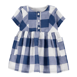 Vestido com Calcinha Xadrez Oshkosh - 1249 - USA PARA VOCÊ LOJINHA