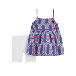 Conjunto com Bermuda Alcinha Carter's - 1136 - USA PARA VOCÊ LOJINHA