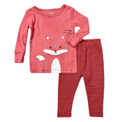 Pijama Carter's Raposa Rose Menina - 3182 - USA PARA VOCÊ LOJINHA